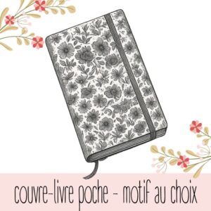 Couvre-livre – motifs au choix