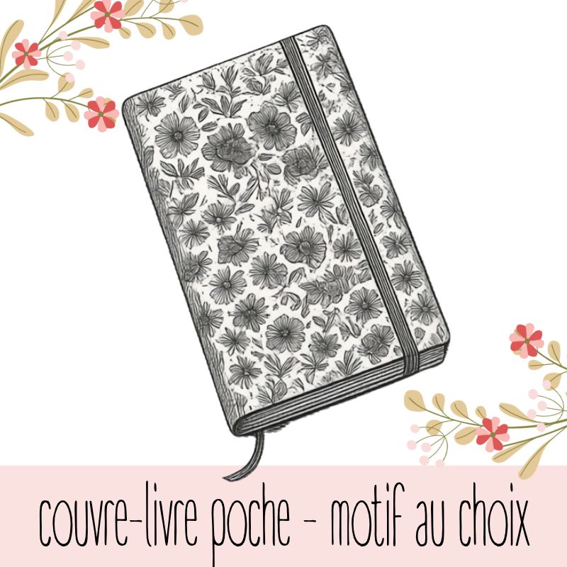 Le couvre-livre est l’accessoire parfait pour protéger votre lecture. Il s’adapte facilement à tous les livres format poche grâce à son rabat modulable.