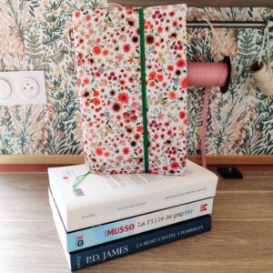 Couvre-livre broché – motif au choix