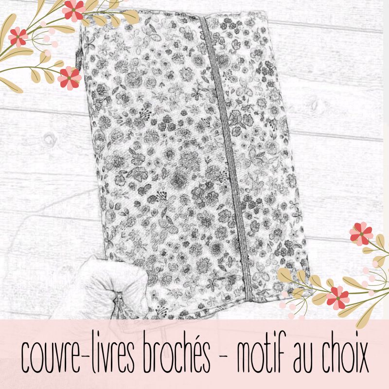 Le couvre-livre est l’accessoire parfait pour protéger votre lecture. Il s’adapte facilement aux livres format broché d'environ 24 cm de hauteur par 15 cm de largeur environ grâce à son rabat modulable.