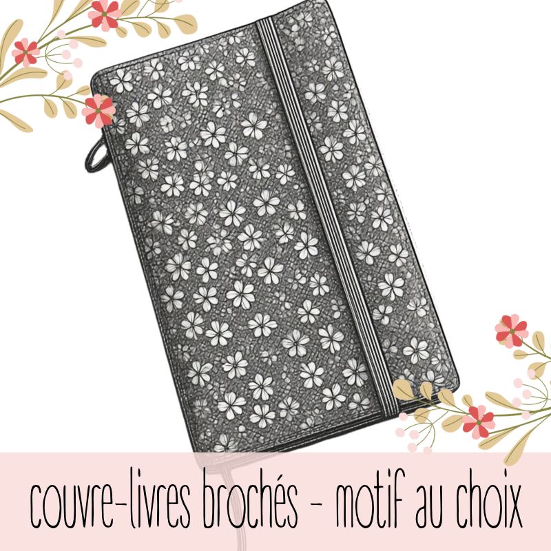 Le couvre-livre est l’accessoire parfait pour protéger votre lecture. Il s’adapte facilement aux livres format broché d'environ 24 cm de hauteur par 15 cm de largeur environ grâce à son rabat modulable.